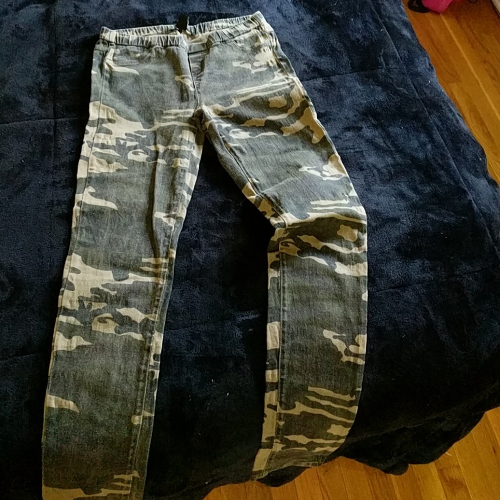 Camo jeggings